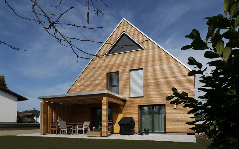 Umbau uns Sanierung eines Einfamilienhauses in Vorarlberg