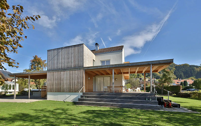 Architektur - Sanierung eines Einfamilienhauses in Wolfurt